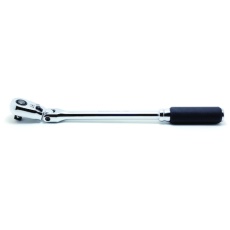 【3726ZB-280】Ko-ken Z-EAL 3/8”(9.5mm)SQ. プッシュボタン式首振りラチェットハンドル(ロング) 全長280mm