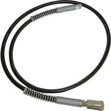 【TMS-200T】TRUSCO 油圧ゴムホース2M R3/8カップリング付