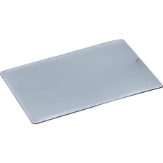 【MGP-61X95-W】TRUSCO マグネット式見出しプレート 名刺サイズ 61X95 白 10枚入