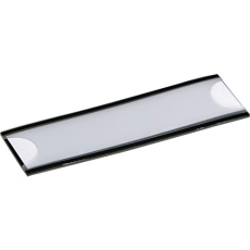 【MGP-25X80-BK】TRUSCO マグネット式見出しプレート 25X80 黒 10枚入