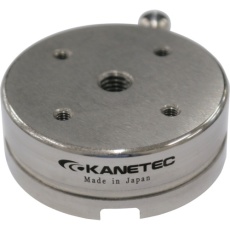 【MB-L-C55A】KANETEC 薄型永磁ホルダ台 丸形 底面吸着力120N