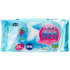 【173266】コンドル トイレ用流せるクリーナーシート 24枚入