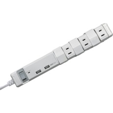【PT60112WH】Fargo TAPKING USB AC12個口 3.4A USB 2ポート ホワイト