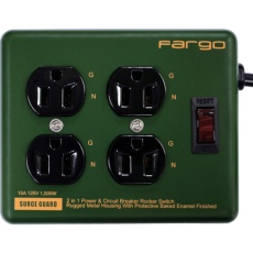 【PT400OV】Fargo スチールタップ AC4個口 オリーブ