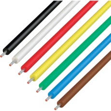 【UL1015 AWG14 2 X 7】KYОWA UL耐熱ビニル絶縁電線 UL1015 AWG14 2MX7色