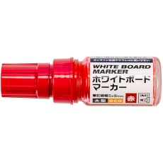 【WMK-T101R】ホワイトボードマーカー大型eco/赤