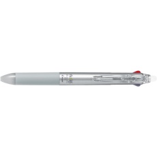 【LKFB-40EF-S-10P】PILOT まとめ買い 消せるボールペン フリクションボール2 0.5 黒・赤2色ボールペン シルバー 10本セット