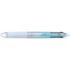 【LKFB-80UF-GRLB-10P】PILOT まとめ買い 消せるボールペン フリクションボール4 0.38 黒・赤・青・緑4色ボールペン グラデーションライトブルー 10本セット