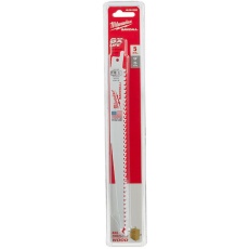 【48-00-5036】milwaukee NAIL WOOD 釘入り木材用レシプロソーブレード 5TPI 229mm (5本パック)