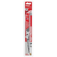 【48-00-5332】milwaukee AX 剪定用カーバイドレシプロソーブレード 3TPI 229mm(3本パック)