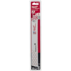 【48-00-5713】milwaukee TORCH金工用レシプロソーブレード 10TPI 229mm(5本パック)