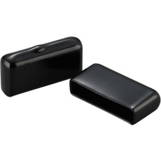 【HLDPF4X50-P】IWATA 保護キャップ フラットバー用 (10個入) 黒