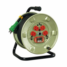 【NNP-EK24】NICHIDO 電工ドラム 100V 過負荷漏電保護兼用ブレーカー付 20m