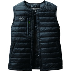 【3254-35-XL】ダウンベストブラック