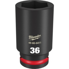 【49-66-6411】milwaukee SHOCKWAVE IMPACT DUTY ディープインパクトソケット 3/4インチ(19mm)角 36mm