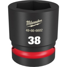 【49-66-6602】milwaukee SHOCKWAVE IMPACT DUTY インパクトソケット 1インチ(25.4mm)角 38mm