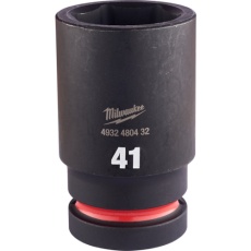 【4932480432】milwaukee SHOCKWAVE IMPACT DUTY ディープインパクトソケット 1インチ(25.4mm)角 41mm
