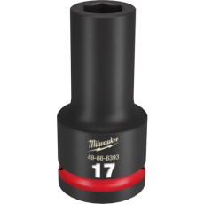 【49-66-6393】milwaukee SHOCKWAVE IMPACT DUTY ディープインパクトソケット 3/4インチ(19mm)角 17mm