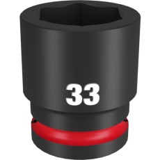 【49-66-6371】milwaukee SHOCKWAVE IMPACT DUTY インパクトソケット 3/4インチ(19mm)角 33mm
