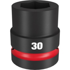 【49-66-6595】milwaukee SHOCKWAVE IMPACT DUTY インパクトソケット 1インチ(25.4mm)角 30mm