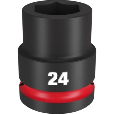 【49-66-6362】milwaukee SHOCKWAVE IMPACT DUTY インパクトソケット 3/4インチ(19mm)角 24mm