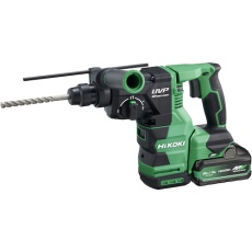 【DH3628DA(2WPZ)】HiKOKI ロータリハンマドリル 36V SDSプラスシャンク 新マルチボルトセット品(高容量4.0Ah)