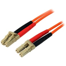 【50FIBLCLC3】光ファイバーケーブル/3m/OM2準拠/50/125/LC-LC/LSZH/オレンジ/光配線 マルチモード光パッチコード