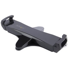 【TABLET-VESA-ADAPTER】タブレットホルダー/VESA取付け/7.9～12.5インチ/耐荷重2kg/クリップ式/盗難防止機構/鍵付き/ブラック