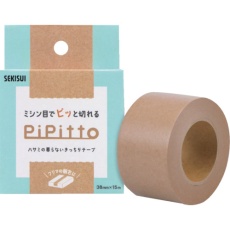 【K54PT02】積水 ミシン目入りクラフトテープPiPitto 38x15