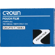 【CR-LP70-T】CROWN パウチフィルム 診察券用【01014】