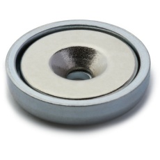 【11ncc12R1099】MAGEVER ネオジム磁石 丸型 キャップ付 NCC-12R 超強力 皿穴 M3