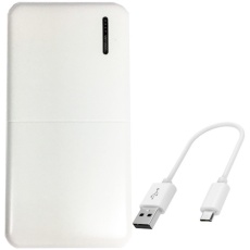 【6151】岡潮 USBモバイルバッテリー10000mAh (USB-C/microUSB)