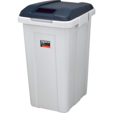 【TRJ02A】TRUSCO Rジョイント分別ボックス 45L フタ色ブルー(青色)