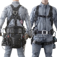 【TH-521-OT-BLK-M-BX】TSUYORON KITEハーネス ハーネス本体のみ 黒 Mサイズ