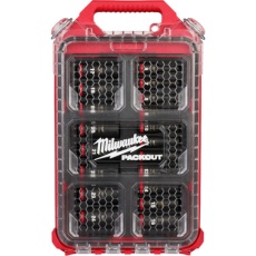 【49-66-6801】milwaukee SHOCKWAVE IMPACT DUTY ディープインパクトソケット 3/8インチ(9.5mm)角 19PCS PACKOUTセット