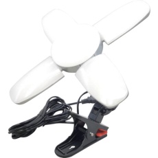 【SLX-50CL】WING ACE LED電球付クリップランプ スーパールミネX50CL