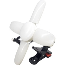 【SLX-75CL】WING ACE LED電球付クリップランプ スーパールミネX8500PRO