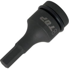 【PHB-408】TOP インパクトレンチ用ヘキサゴンソケット 差込角12.7mm 対辺8mm