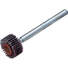 【TCF1005-CE-320】TRUSCO セラミックフラップホイール 軸径3mm #320 外径10×幅5×軸長30 (10個入)