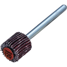 【TCF1010-CE-120】TRUSCO セラミックフラップホイール 軸径3mm #120 外径10×幅10×軸長30 (10個入)