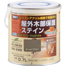 【00001-08911】アトムペイント 水性ウッドエバープロテクト 0.7L オールドブラウン
