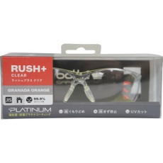 【PSSRUSPA01BL】bolle RUSH+グラナダオレンジ クリアレンズ JIS ブリスタパッケージ