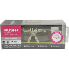 【RUSHPG00JBL】bolle RUSH+ピンクリボン クリアレンズ JIS ブリスタパッケージ