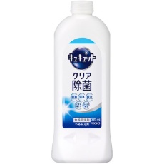 【418586】Kao キュキュット クリア除菌 つめかえ用 370ml