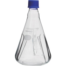 【BNSF-1L-SCI】HARIO バッフル付きねじ口三角フラスコ 1000mL