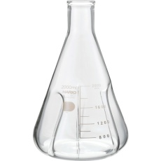 【BSF-2L-SCI】HARIO バッフル付き三角フラスコ2000ml