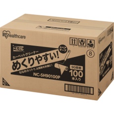 【NC-SH90100P】IRIS 粘着クリーナートルクル スペア 普通粘着 90周巻 100本