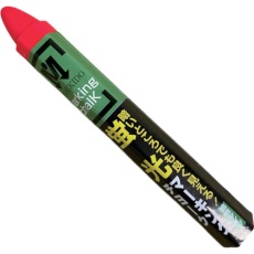 【S15625】蛍光マーキングチョーク 1本バラ売り 桃
