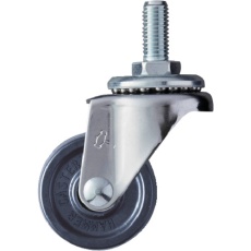 【420A-20U40】ハンマー Aシリーズ ねじ込み 自在 W3/8 エラストマー車 40mm