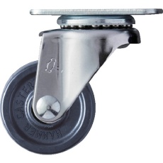 【420E-U40】ハンマー E型 自在 エラストマー車 40mm
